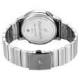 Fastrack Pulse IV Dual Time Watch for Men with Black Sunray Dial & Silver Metal Strap - image number 5