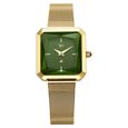 Fastrack Vyb Flare Quartz Analog Green Dial Stainless Steel Strap Watch for Girls - image number 1