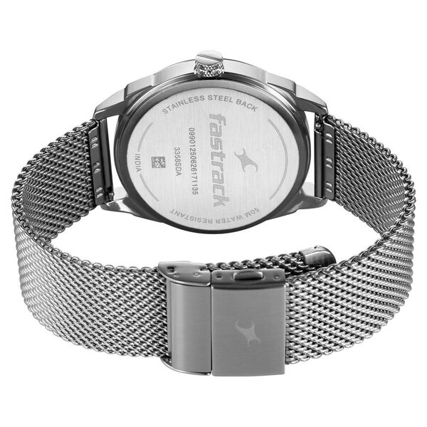 Fastrack 2X Edit Slate Blue Dial Interchangeable Strap Watch for Guys - image number 6