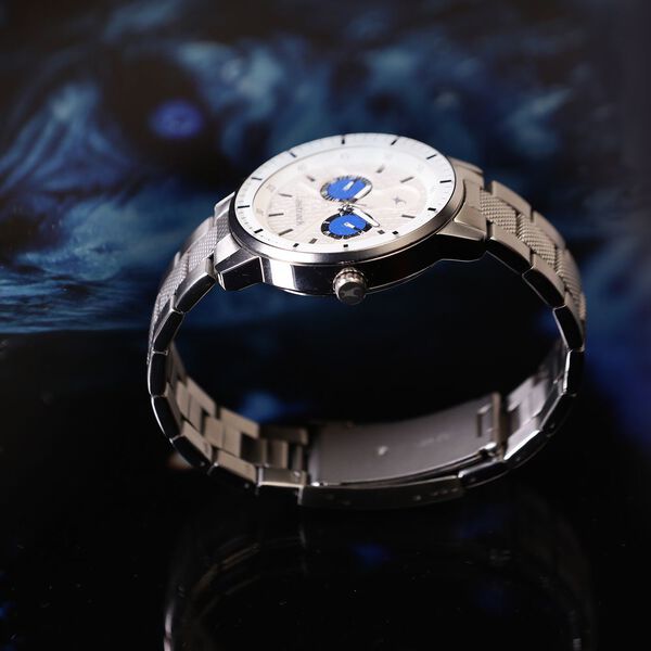 Fastrack Game Of Thrones Quartz Analog with Day and Date White Dial Stainless Steel Strap Watch for Guys - image number 5