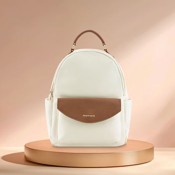 Fastrack Colourblocked Backpack with Adjustable Shoulder Straps - image number 0
