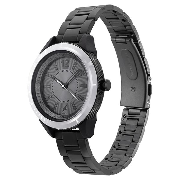 Fastrack Varsity Anthracite Dial Quartz Analog Watch for Girls - image number 2