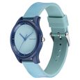 Fastrack Tie & Dye Quartz Analog Blue Dial Silicone Strap Watch for Girls - image number 2