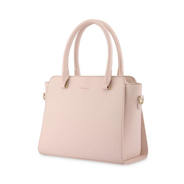 Fastrack Powder Pink Large Satchel Bag for Women - image number 3