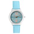 Fastrack Loopholes Quartz Analog Blue Dial Leather Strap Watch for Girls - image number 0