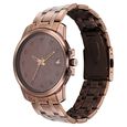 Fastrack Pulse Quartz Analog Brown Dial With Brown Stainless steel Strap Watch for Guys - image number 2