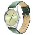 Fastrack Stunners Green Dial Leather Strap Watch for Guys - image number 2