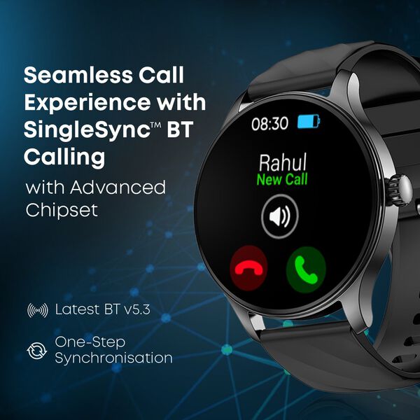 Fastrack Revoltt XR1 3.50 cm, BT Calling, Fast Charge, 100+ Sports Mode, IP68, Calculator, Fashion Smartwatch - image number 2