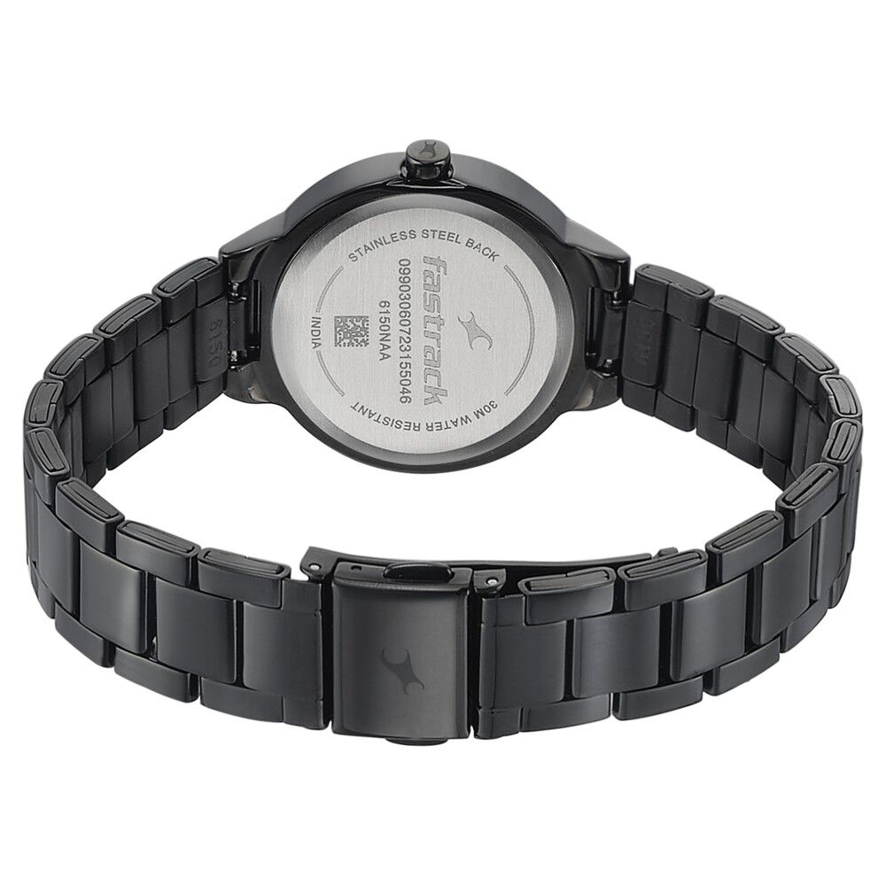Fastrack watch hotsell stainless steel back