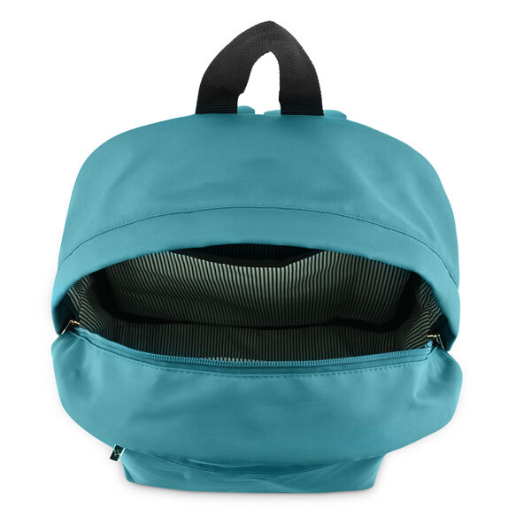 Fastrack Teal Blue Backpack for Girls - image number 6