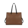Carryall brown laptop tote - image number 1