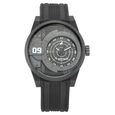 Fastrack Trendies Quartz Analog Black Dial Silicone Strap Watch for Guys - image number 2