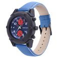 Fastrack Modular Quartz Analog Blue Dial Leather Strap Watch for Guys - image number 2