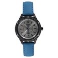 Fastrack Modular Quartz Analog Anthracite Dial Leather Strap Watch for Girls - image number 1