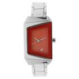 Fastrack Quartz Analog Pink Dial Stainless Steel Strap Watch for Girls - image number 0