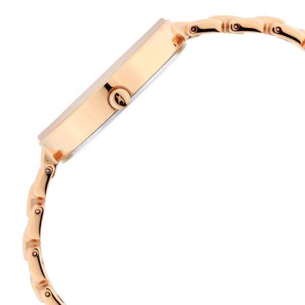 Fastrack Ruffles Quartz Analog with Date Pink Dial Stainless Steel Strap Watch for Girls - image number 4