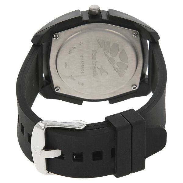Fastrack Bare Basics Quartz Analog White Dial Plastic Strap Watch for Guys - image number 3