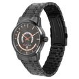 Fatrack Exuberant Black Dial Stainless Steel Strap Watch for Guys - image number 2
