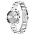 Fastrack Stunners Quartz Analog Silver Dial Metal Strap Watch for Girls - image number 3