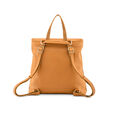 Fastrack Faux Leather Backpack with Flap Closure in Tan - image number 3