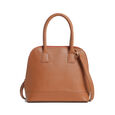 Fastrack Structured Satchel Bag for Women | Classic Bag for Girls, Ladies, Women |� Spacious Bag for College, Work Made of High Quality Faux Leather (Tan) - image number 2