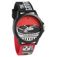 Fastrack Wicked Lines Quartz Analog Red Dial Silicone Strap Unisex Watch - image number 1
