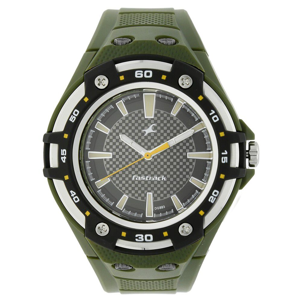 Fastrack ne9332pp02 basics analog watch clearance