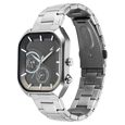 Fastrack Groove Multifunction Anthracite Dial Metal Strap Guy's Watch with Lume indices - image number 2