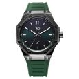 Fastrack Vyb Rebel Quartz Analog Green Dial Green Color Silicone Strap Watch For Guys - image number 1