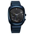 Fastrack UFO Quartz Multifunction Black Dial Blue Stainless Steel Strap Watch For Guys - image number 1