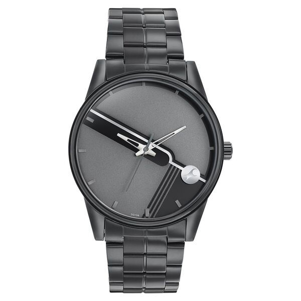 Fastrack Stunners Quartz Analog Grey Dial Stainless Steel Strap Watch for Guys - image number 0