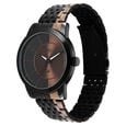Vyb Phantom By Fastrack Quartz Analog Two Toned Dial Two Toned Stainless Steel Strap Watch For Guys - image number 2