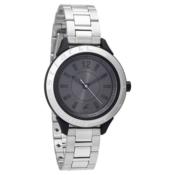 Fastrack Varsity Anthracite Dial Quartz Analog Watch for Girls - image number 0