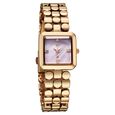 Vyb Iconiqu? By Fastrack Quartz Analog Lilac Mother of Pearl Dial Rose Gold Metal Strap Watch For Girls - image number 2