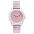 Fastrack Tie & Dye Quartz Analog Pink Dial Silicone Strap Watch for Girls - image number 1