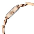 Vyb Mirage By Fastrack Quartz Analog Maroon Dial Rose Gold Metal Strap Watch For Girls - image number 4
