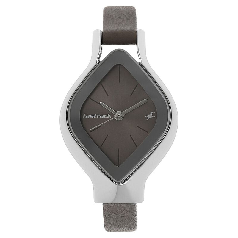 Brown Leather Fastrack Watch Belts For Ladies Buy Online Fastrack