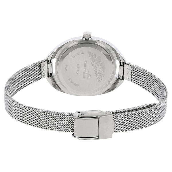 Fastrack Quartz Analog Blue Dial Metal Strap Watch for Girls - image number 3
