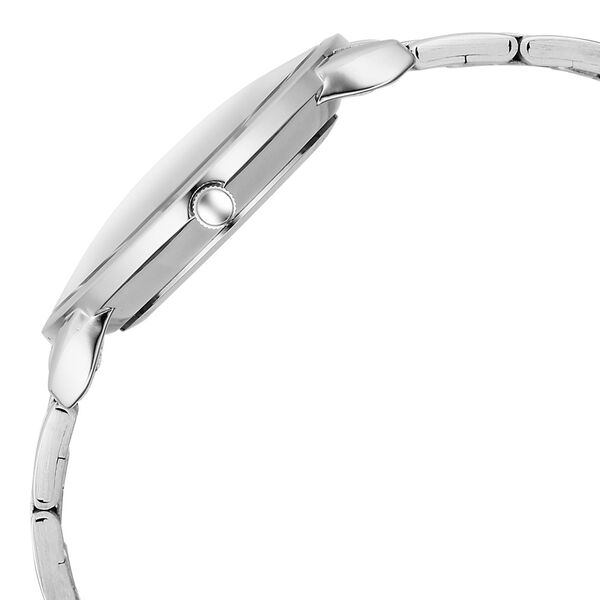 Fastrack Stunners X Quartz Analog Beige Dial Stainless Steel Strap Watch For Guys - image number 3