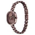 Fastrack Style Up Brown Dial Metal Strap Watch for Girls - image number 2