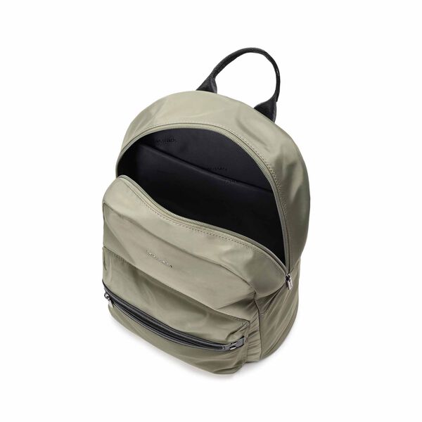 Olive edge nylon backpack - image number 3