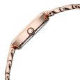 Vyb Successor By Fastrack Quartz Analog Pink Dial Rose Gold Metal Strap Watch For Girls - image number 4