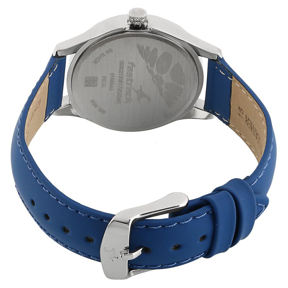 Fastrack blue belt watches discount