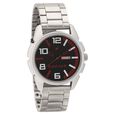 Fastrack Silver Dial Quartz Analog with Day and Date Watch for Guys