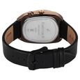 Fastrack UFO Quartz Multifunction Black Dial Black Leather Strap Watch For Guys - image number 5