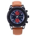 Fastrack Quartz Analog Blue Dial Leather Strap Watch for Guys - image number 1