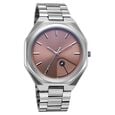 Fastrack 9 to Fine Analog with Salmon Pink Dial Metal Strap Watch for Guys - image number 1