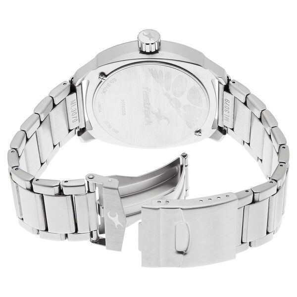 Fastrack Quartz Analog Green Dial Stainless Steel Strap Watch for Guys - image number 2