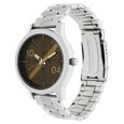 Fastrack Fundamentals Quartz Analog Brown Dial Stainless Steel Strap Watch for Guys - image number 2