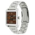 Fastrack Bare Basics Quartz Analog Brown Dial Stainless Steel Strap Watch for Guys - image number 1